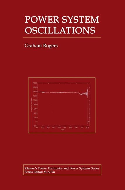 Power System Oscillations -  Graham Rogers