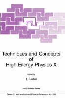 Techniques and Concepts of High Energy Physics X - 