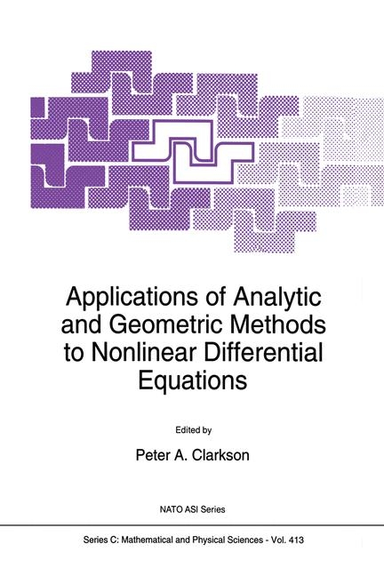 Applications of Analytic and Geometric Methods to Nonlinear Differential Equations - 