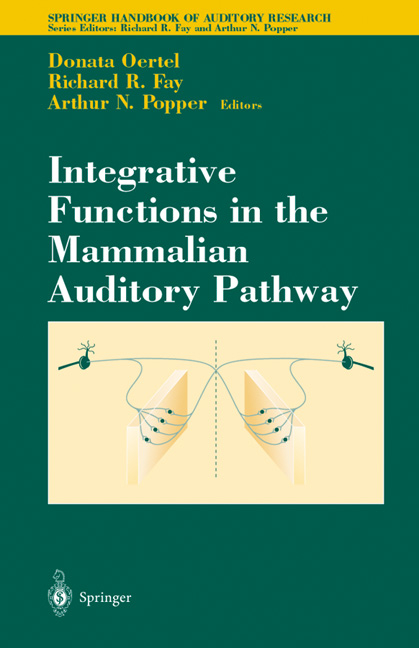 Integrative Functions in the Mammalian Auditory Pathway - 