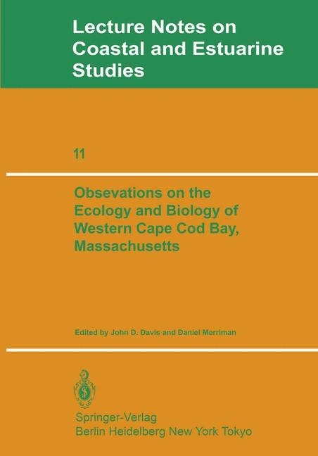 Observations on the Ecology and Biology of Western Cape Cod Bay, Massachusetts - 