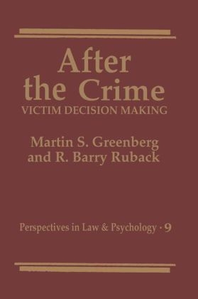 After the Crime -  Martin S. Greenberg,  R. Barry Ruback