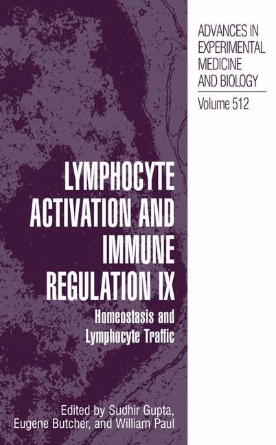 Lymphocyte Activation and Immune Regulation IX - 