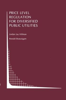 Price Level Regulation for Diversified Public Utilities -  Ronald Braeutigam,  Jordan J. Hillman