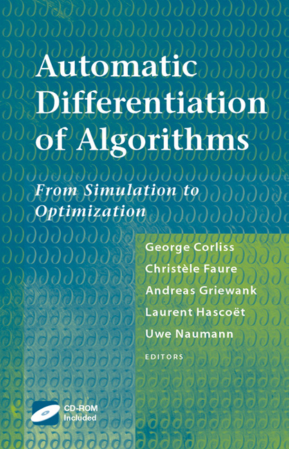 Automatic Differentiation of Algorithms - 