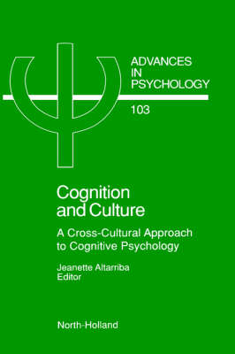 Cognition and Culture - 