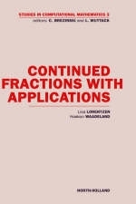 Continued Fractions with Applications - L. Lorentzen, H. Waadeland