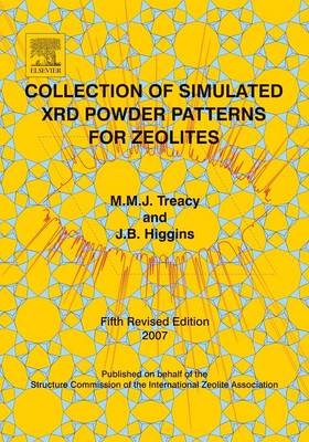 Collection of Simulated XRD Powder Patterns for Zeolites Fifth (5th) Revised Edition - M.M.J. Treacy, J.B. Higgins