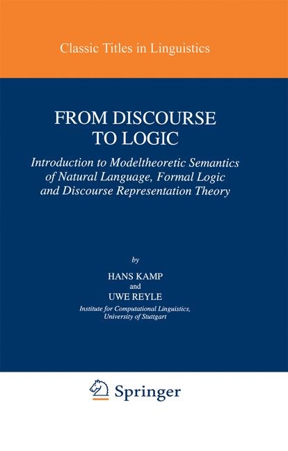 From Discourse to Logic -  Hans Kamp,  U. Reyle