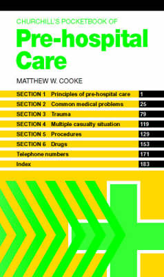 Churchill's Pocketbook of Pre-hospital Care - Matthew B. Cooke