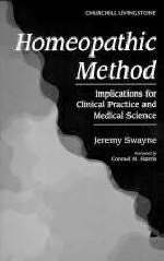 The Homeopathic Method - Jeremy Swayne