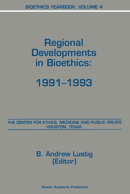 Bioethics Yearbook - 