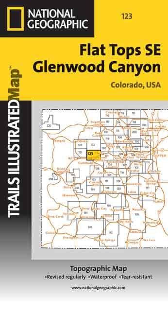 Flat Tops South East/Glenwood Canyon -  National Geographic Society