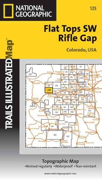 Flat Tops South West Rifle Gap -  National Geographic Society