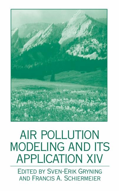 Air Pollution Modeling and its Application XIV - 