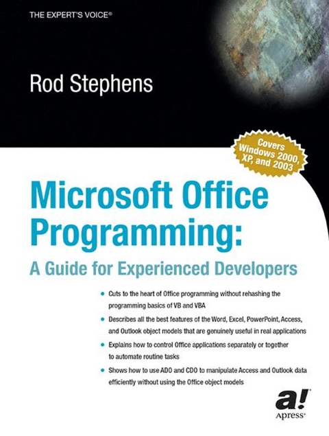 Microsoft Office Programming -  Rod Stephens