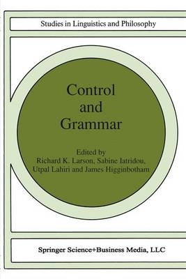 Control and Grammar - 