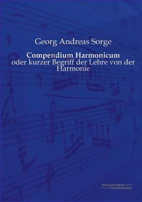 Compendium Harmonicum - Georg Andreas Sorge