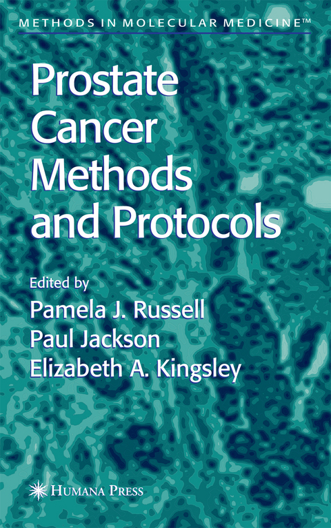 Prostate Cancer Methods and Protocols - 