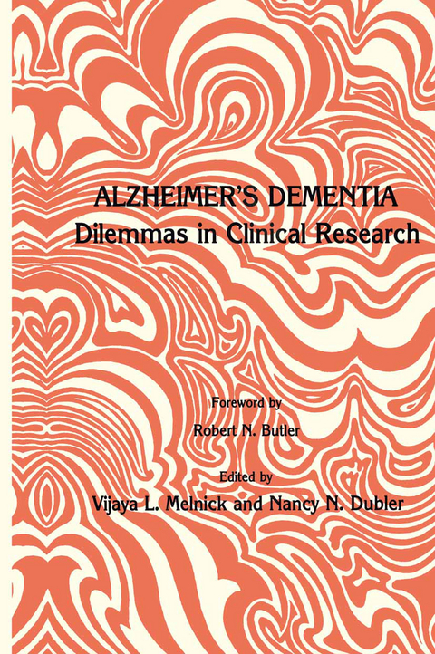 Alzheimer’s Dementia - Vijaya L. Melnick, Nancy N. Dubler