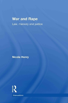 War and Rape - Nicola Henry