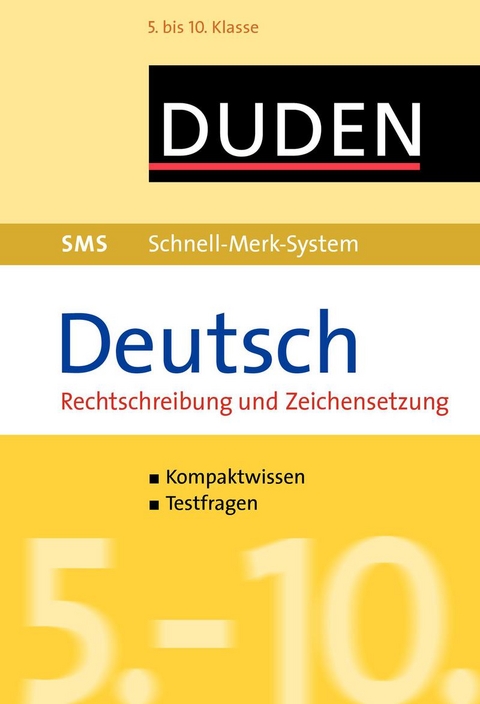 Deutsch Rechtschreibung und Zeichensetzung