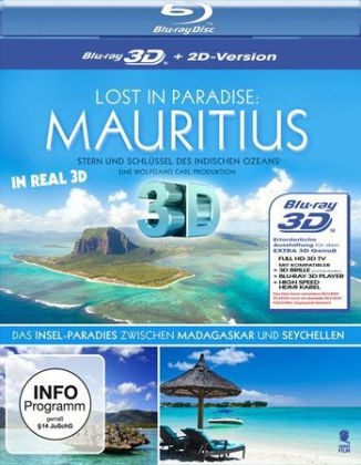 Lost in Paradise: Mauritius 3D, 1 Blu-ray