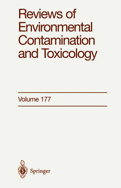 Reviews of Environmental Contamination and Toxicology - 