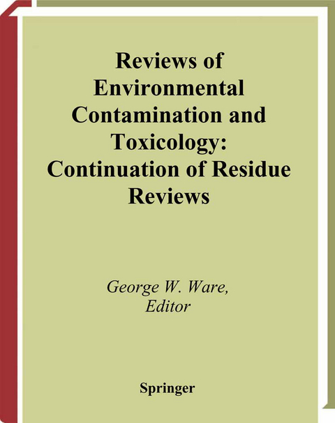 Reviews of Environmental Contamination and Toxicology - 