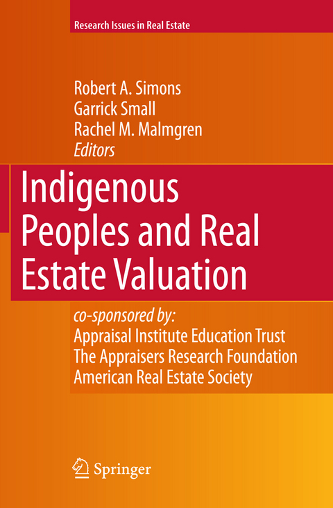 Indigenous Peoples and Real Estate Valuation - 