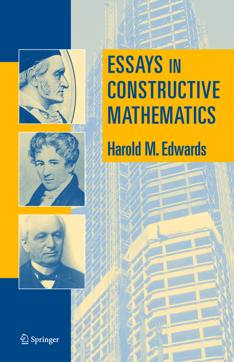 Essays in Constructive Mathematics - Harold M. Edwards