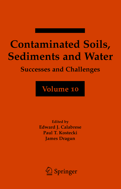 Contaminated Soils, Sediments and Water Volume 10 - 