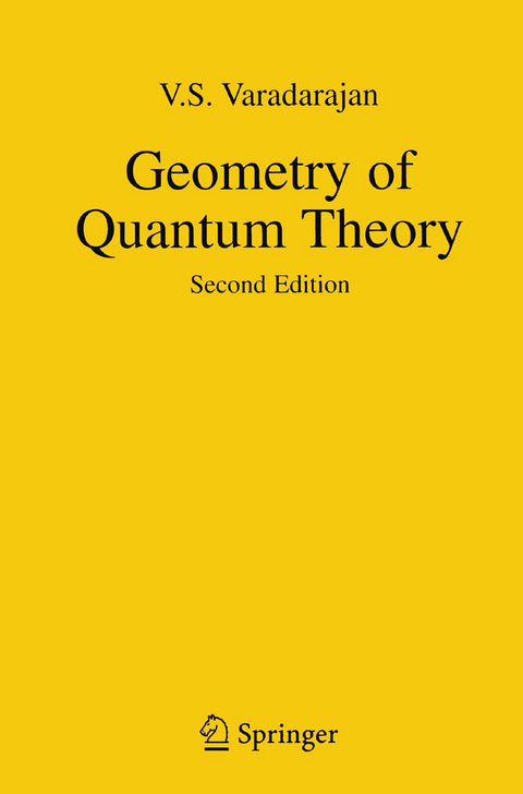 Geometry of Quantum Theory - V.S. Varadarajan