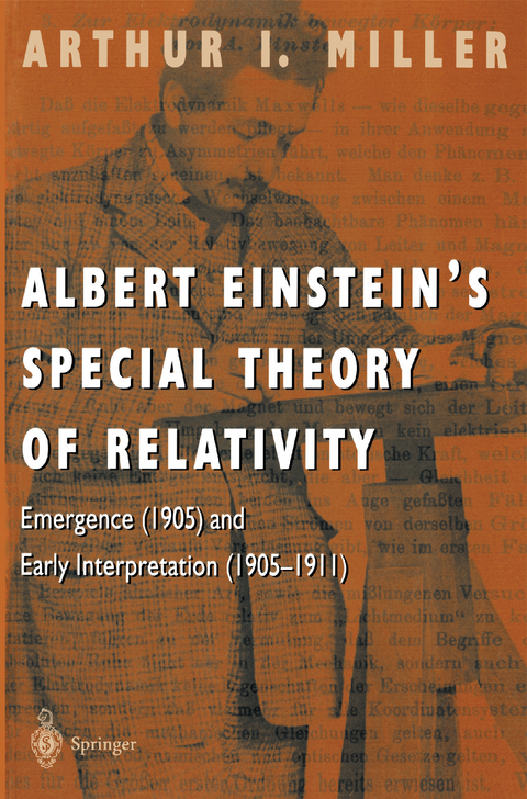 Albert Einstein’s Special Theory of Relativity - Arthur I. Miller