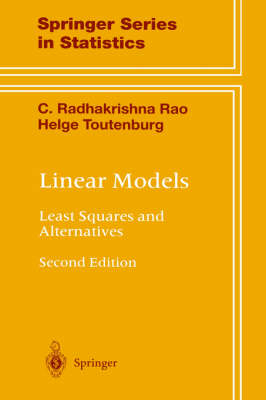 Linear Models - C. Radhakrishna Rao, Helge Toutenberg