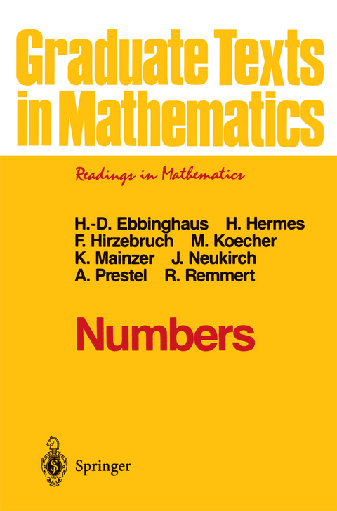 Numbers - Heinz-Dieter Ebbinghaus, Hans Hermes