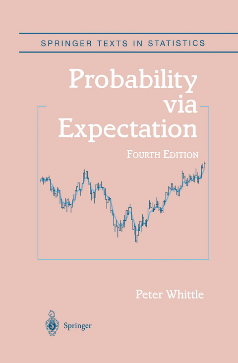 Probability via Expectation - Peter Whittle