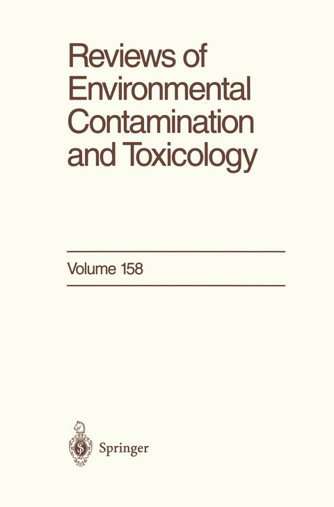 Reviews of Environmental Contamination and Toxicology - George W. Ware