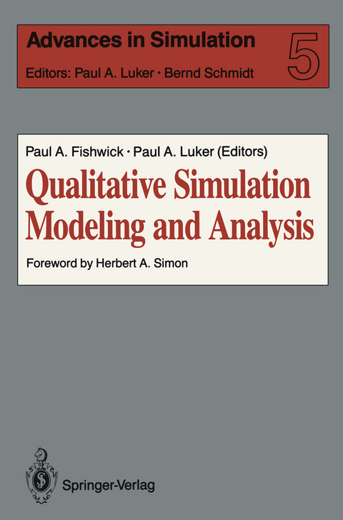 Qualitative Simulation Modeling and Analysis - 