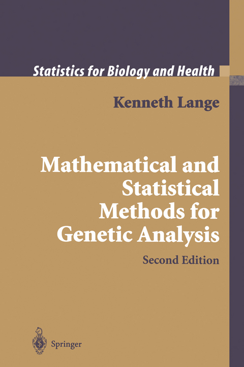 Mathematical and Statistical Methods for Genetic Analysis - Kenneth Lange