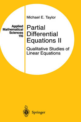 Partial Differential Equations - Michael Eugene Taylor