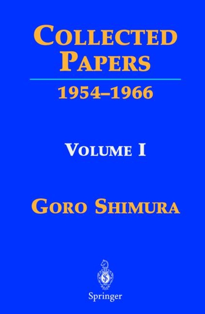 Collected Papers - Goro Shimura