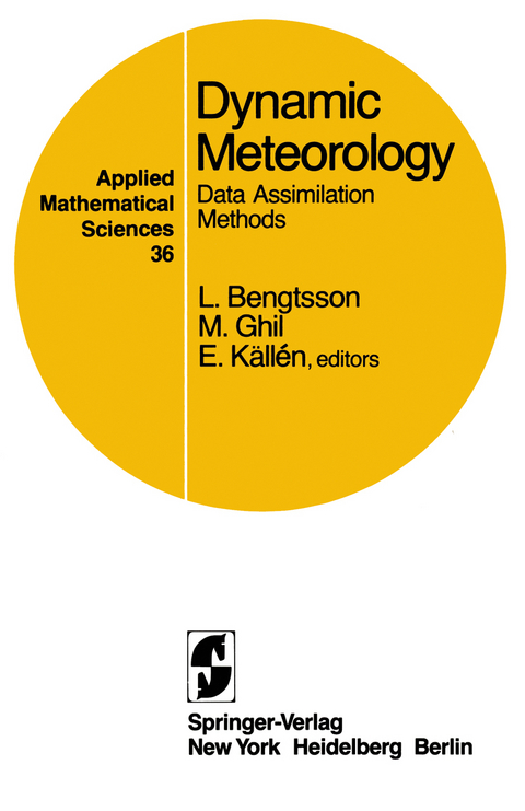 Dynamic Meteorology: Data Assimilation Methods - 