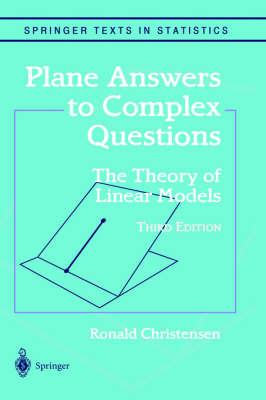 Plane Answers to Complex Questions - Ronald Christensen