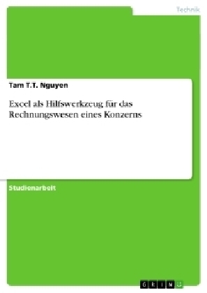 Excel als Hilfswerkzeug fÃ¼r das Rechnungswesen eines Konzerns - Tam T. T. Nguyen