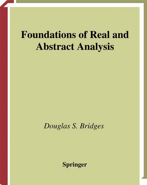 Foundations of Real and Abstract Analysis - Douglas S. Bridges