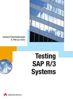 SAP R/3 Testing with CATT - Gerhard Oberneidermaier, Marcus Geiss