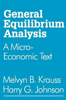 General Equilibrium Analysis - Harry G. Johnson