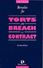 Remedies for Torts and Breach of Contract - A.S. Burrows