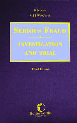 Serious Fraud - David N. Kirk, Anthony J.J. Woodcock